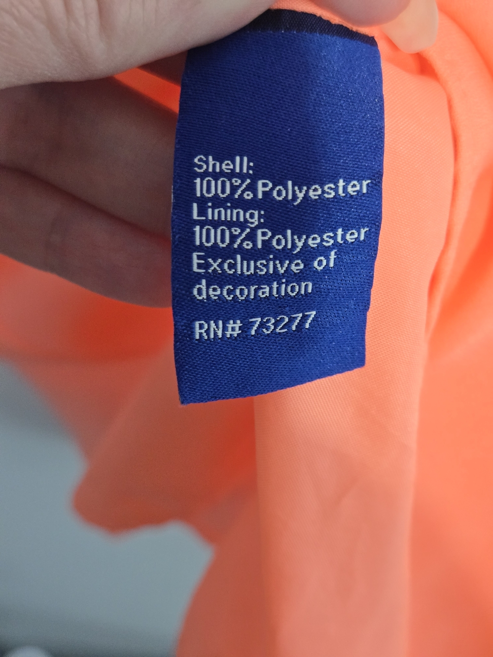 Apt 9 Coral Sleeveless Dress XXL Cinched Waist Shift Dress Bright Orange - Picture 5 of 6